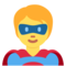 Superhero emoji on Twitter
